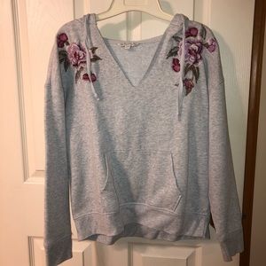 American Eagle V-Neck Hoodie